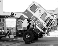 Engine at Pier 22 1/2 Fire Station
